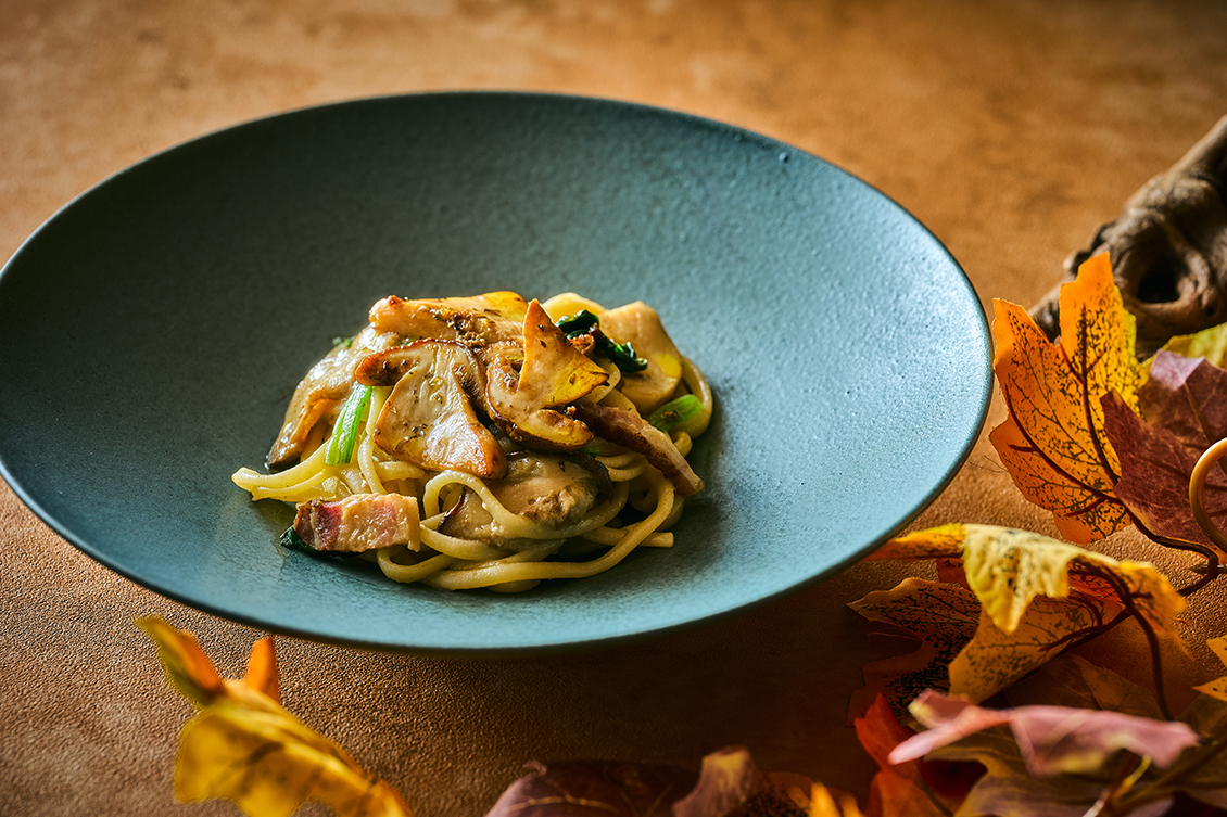 Porcini and Pancetta Pasta
