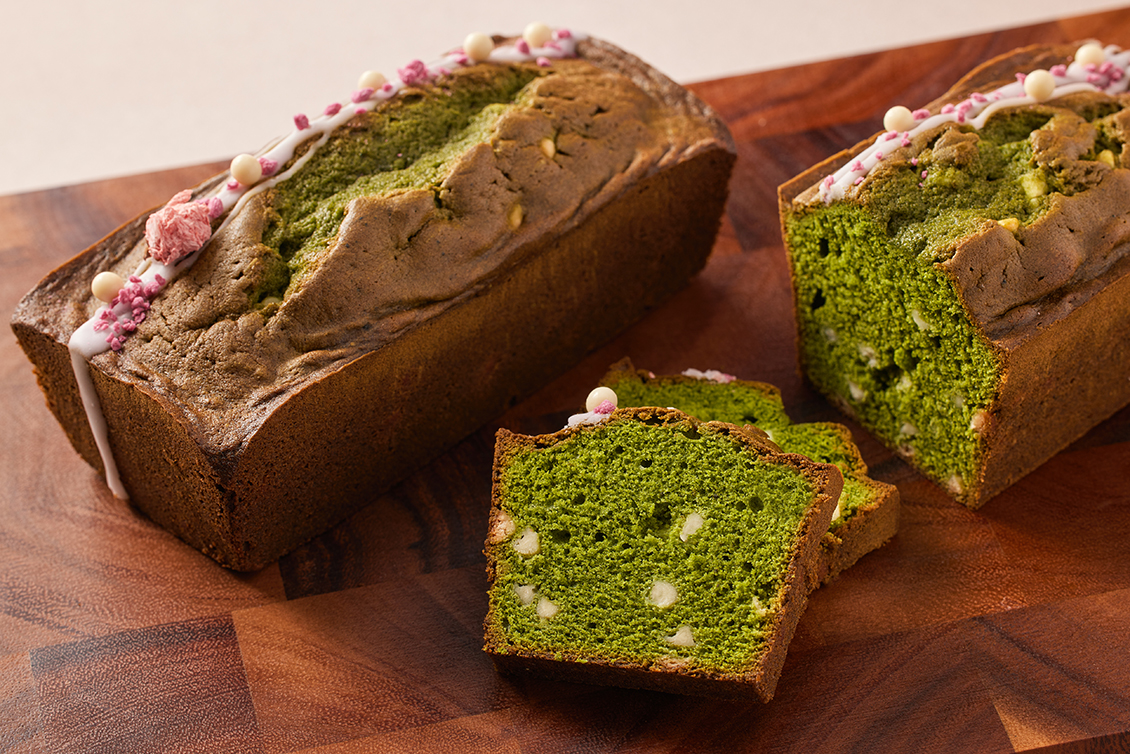 Matcha pound cake