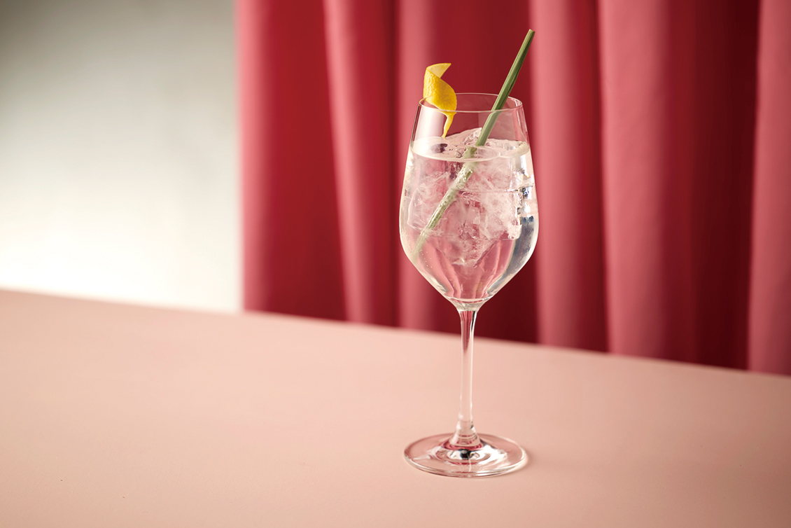 シーズナルカクテル：JAM's Gin Tonic -Spring Session